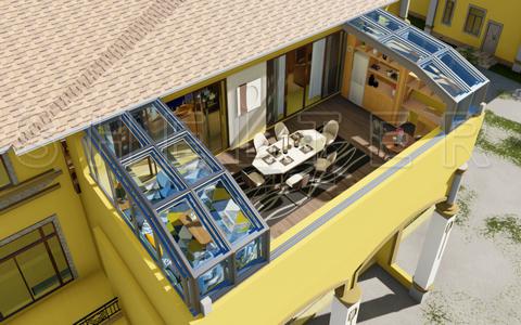 伸縮折疊陽(yáng)光房特點(diǎn)