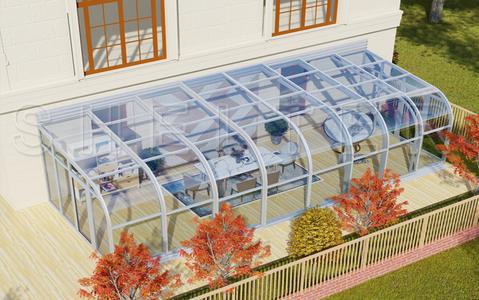 陽光房移動與固定對比