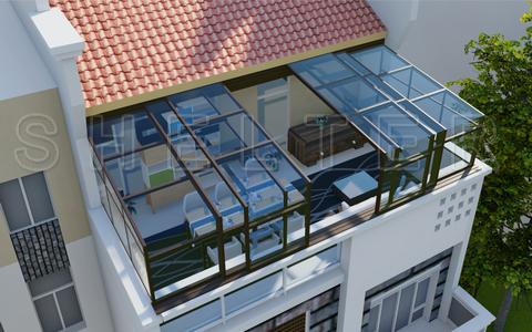 陽光房封死與開合的區(qū)別